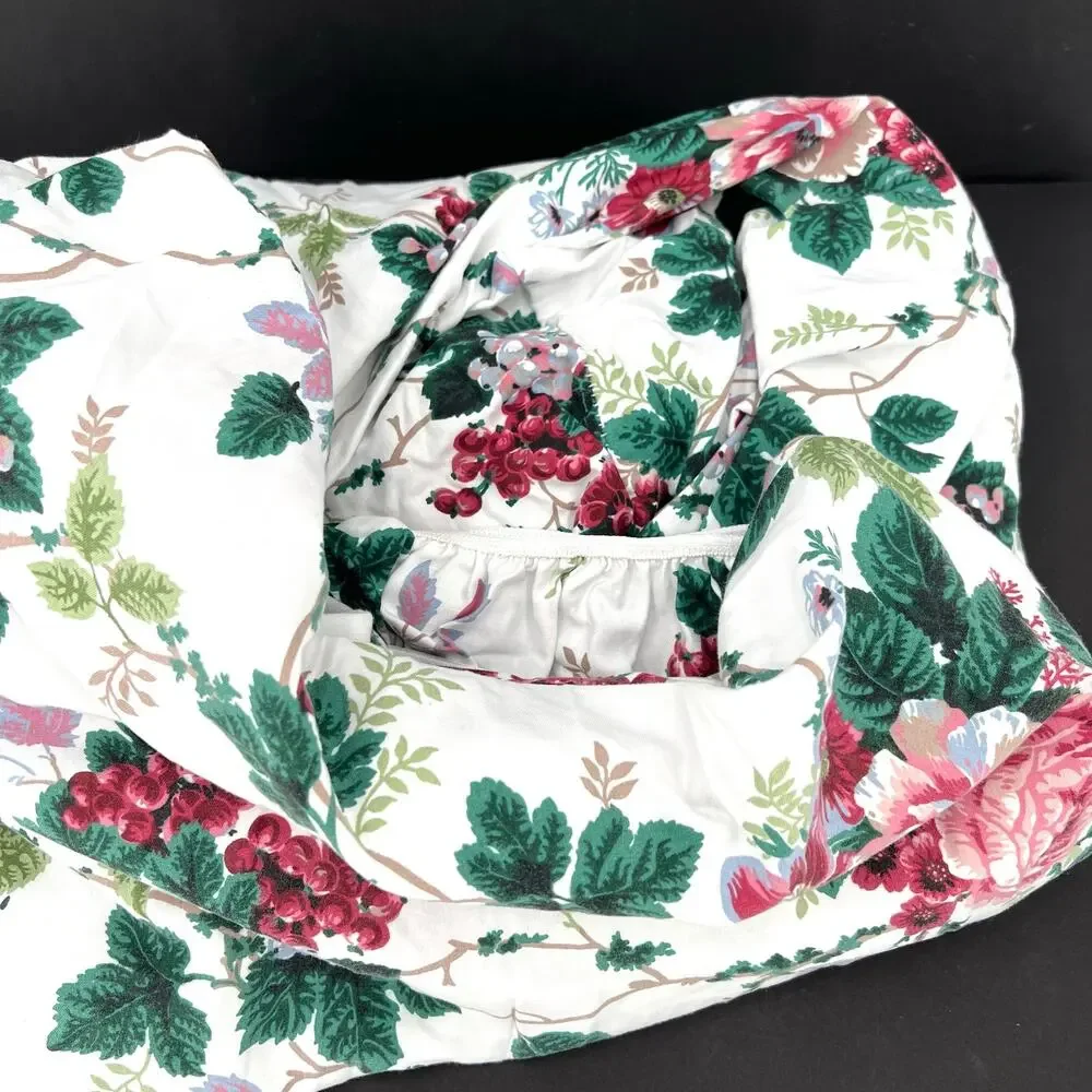 Waverly Pleasant Valley sheet set and pillowcases eyelet lace trim